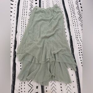 Alice + Olivia Sage High Low Skirt